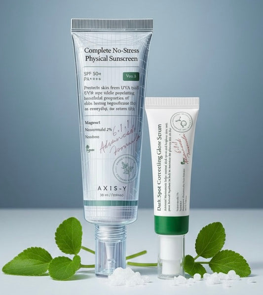 Clear Skin Duo – Serum + Sunscreen