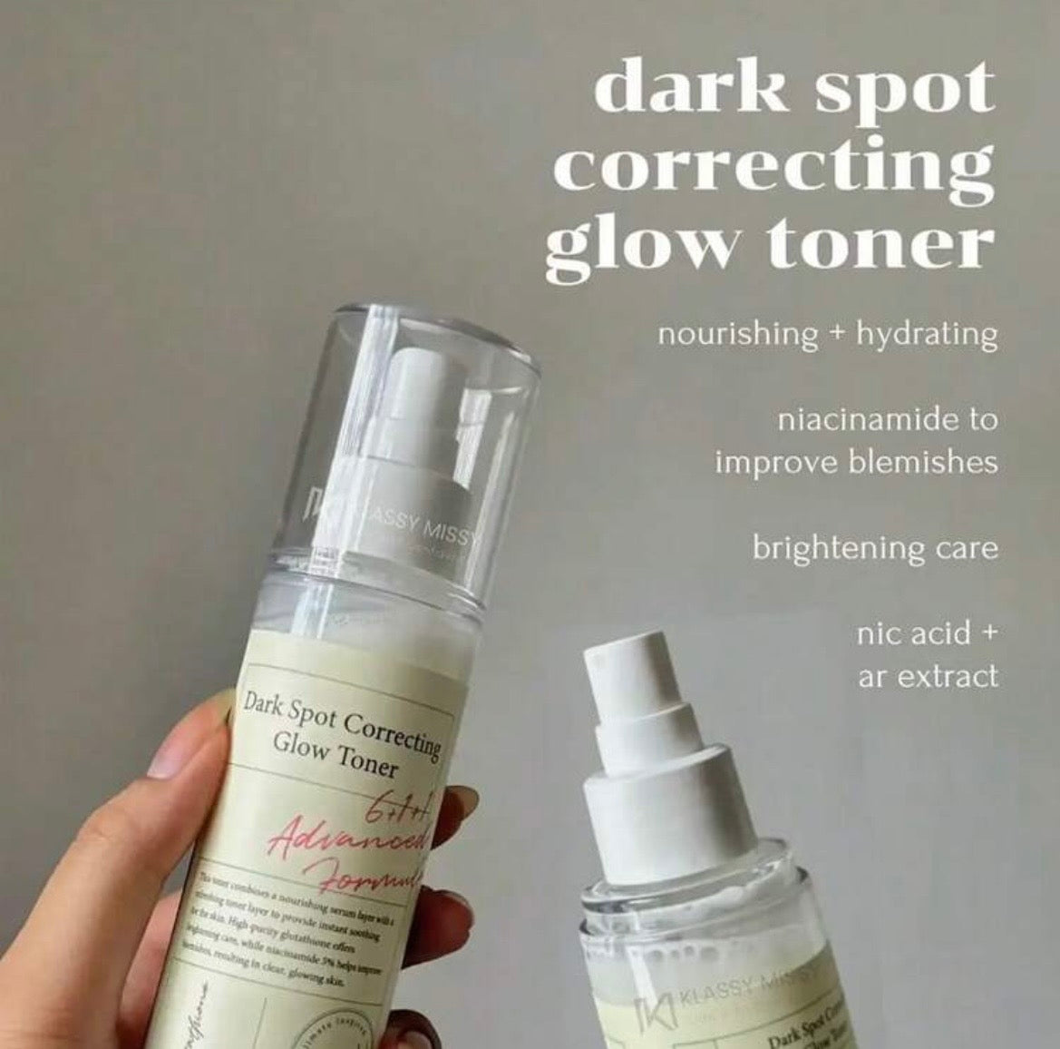 Dark Spot Correcting Glow Toner – Brightening & Hydrating